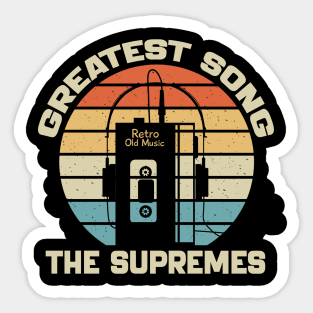 The Supremes Sticker